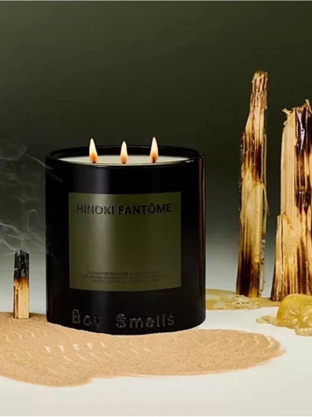 Boy smells never used
